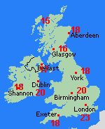 Forecast Sat Jun 13 United Kingdom